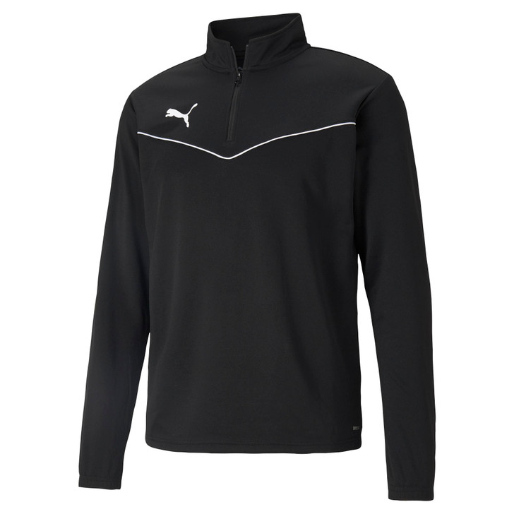 TEAMRISE 1/4 ZIP BLACK