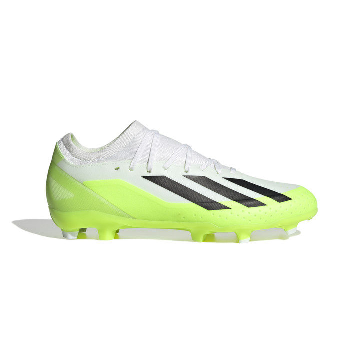 X CRAZYFAST.3 FG WHITE/BLACK/FLURO