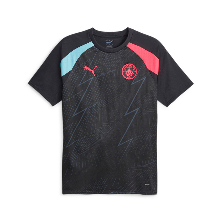 MANCHESTER CITY PREMATCH JERSEY 23/24 BLACK