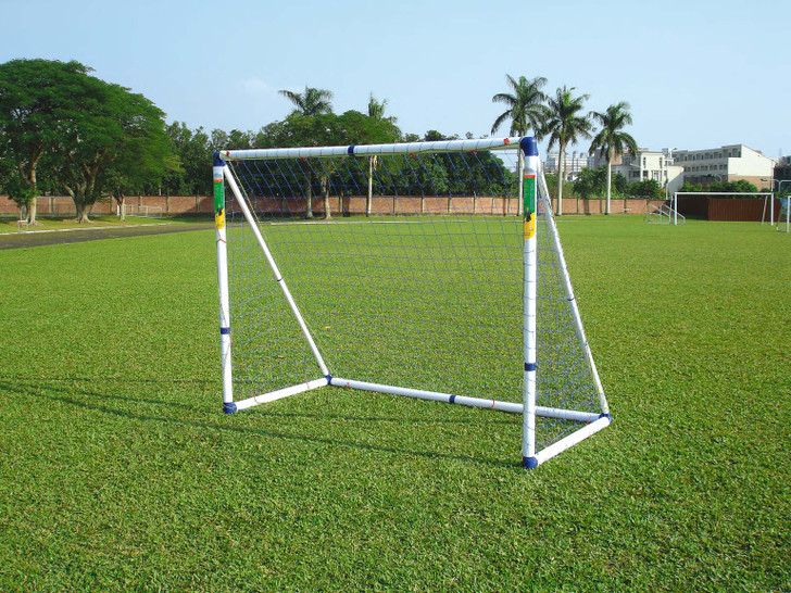 OUTDOOR PLAY SOCCER GOAL NEW STRUCTURE  - 8FT (2.4M X 1.8M)