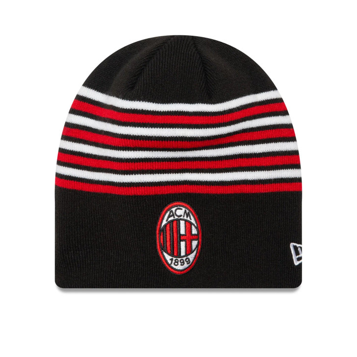 AC MILAN STRIPE SKULL BEANIE BLACK