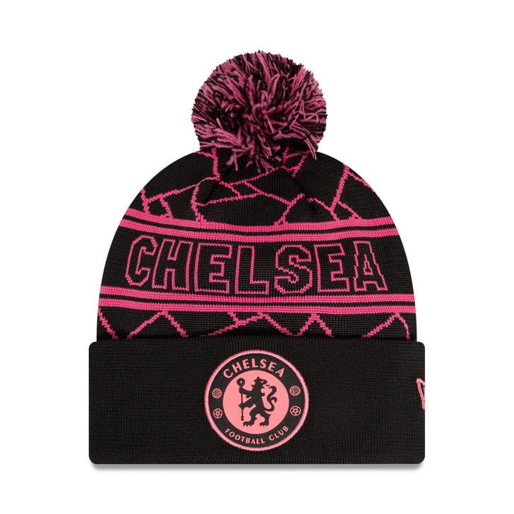 CHELSEA SPORT BEANIE BLACK/PINK