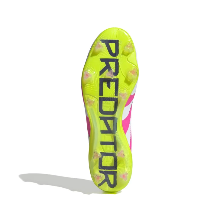 PREDATOR ELITE FG WHITE/PINK/FLURO