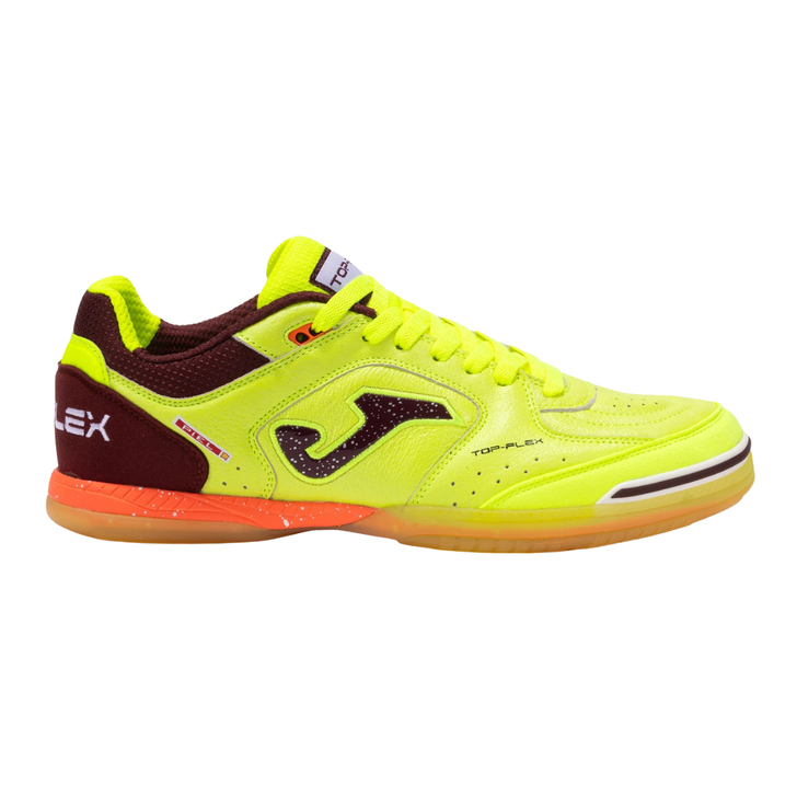 TOP FLEX MEN 2509 FLURO YELLOW/BURGUNDY INDOOR