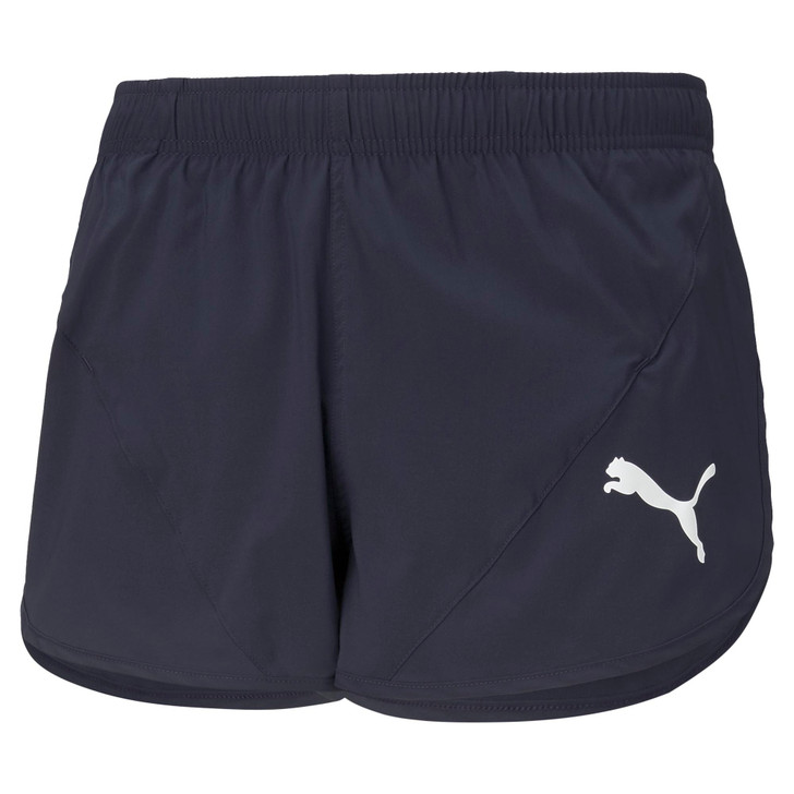 CROSS THE LINE SPLIT RUNNING SHORTS 2.0 NAVY/WHITE