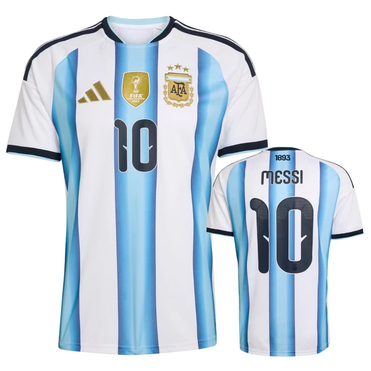 ARGENTINA (AFA) HOME JERSEY 2026 YOUTH W/ #10 MESSI