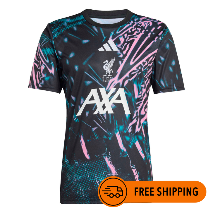LIVERPOOL PRESHIRT JERSEY 25/26 BLACK