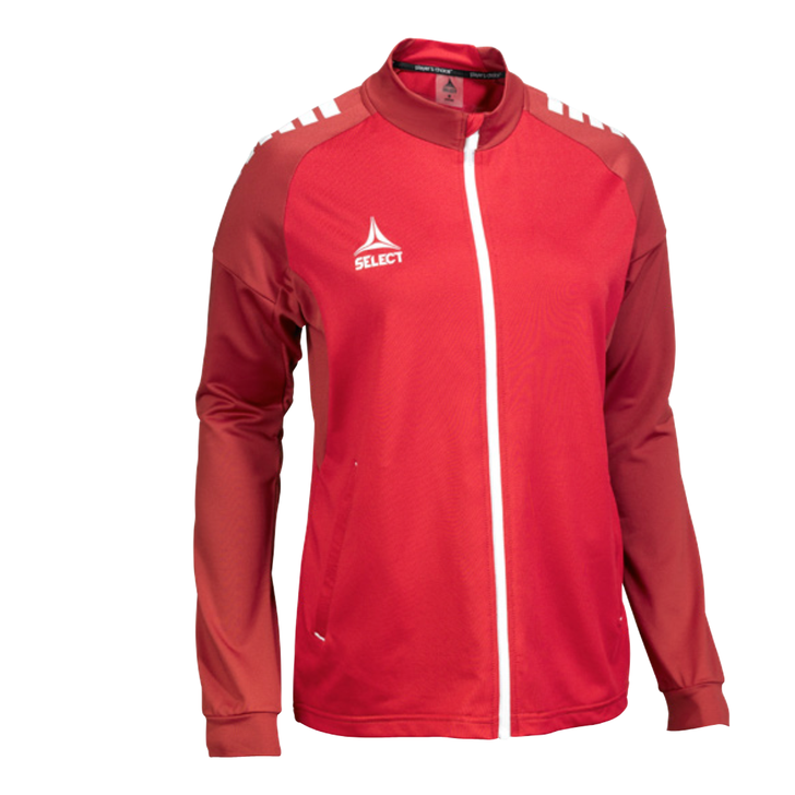 SPAIN V25 WOMENS TRACK JACKET - RED/WHITE