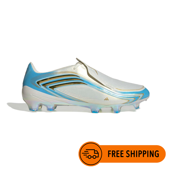 F50 MESSI ELITE FG IVORY/SKY/BLACK