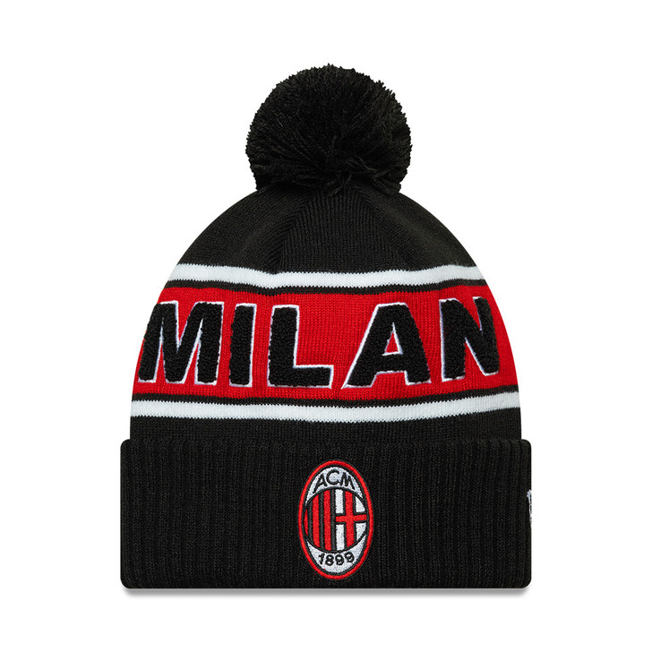 AC MILAN SPORT CUFF BEANIE BLACK