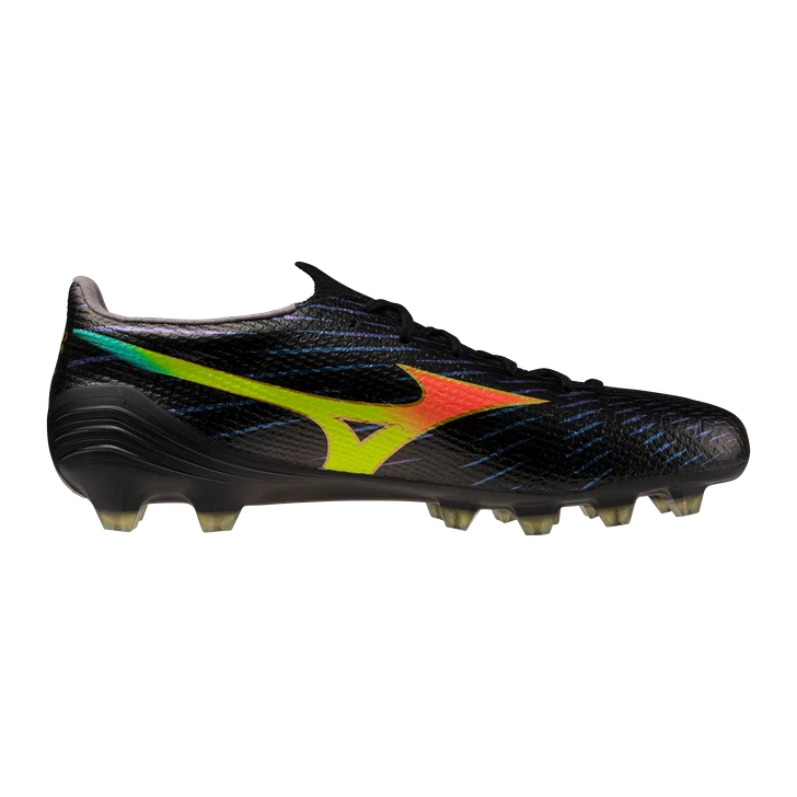 MIZUNO ALPHA III ELITE FG BLACK/ORANGE/BLUE