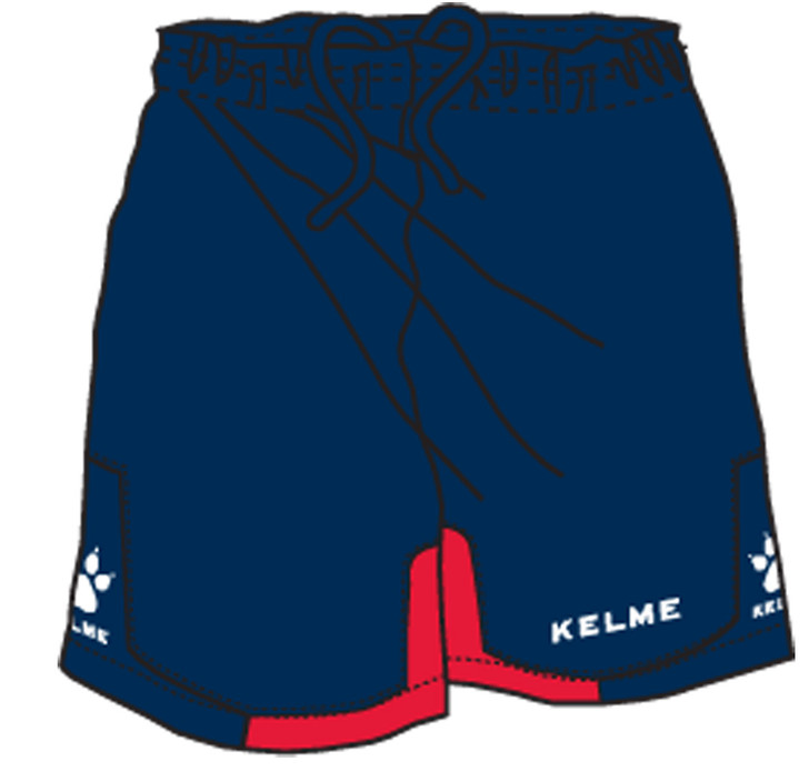 Cadiz Short Navy/Red