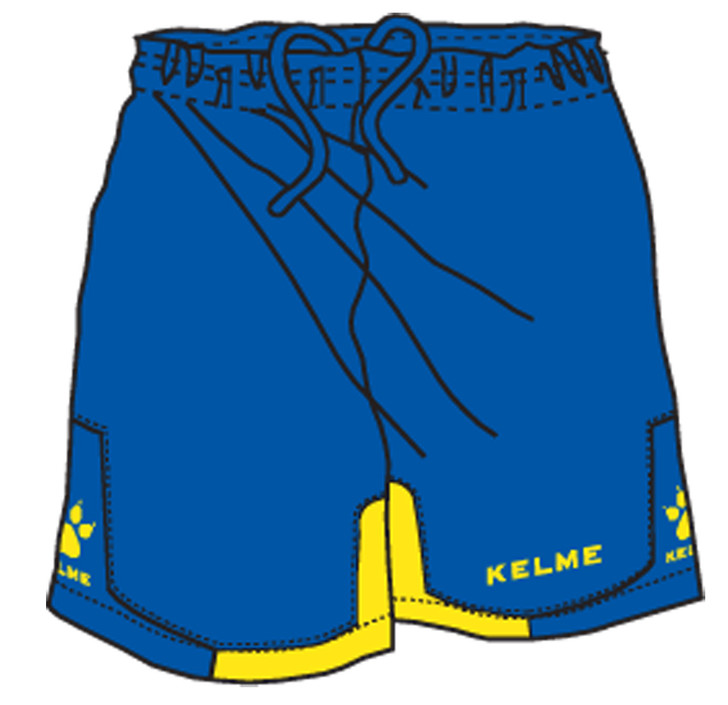 Cadiz Short Royal/Yellow