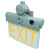 Class 1, Division 1 Exit Sign • 3W / Yellow - ESL-HZEX-3W-1YW_01.jpg