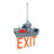 Class 1, Division 1 Exit Sign • 5W / Red - ESL-HZEX-5W-1RD_02.jpg