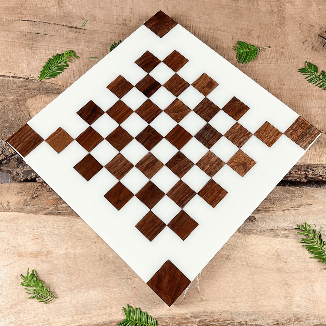 Full Sized Epoxy Resin Chess Board Mold - Make HUGE Custom Chess