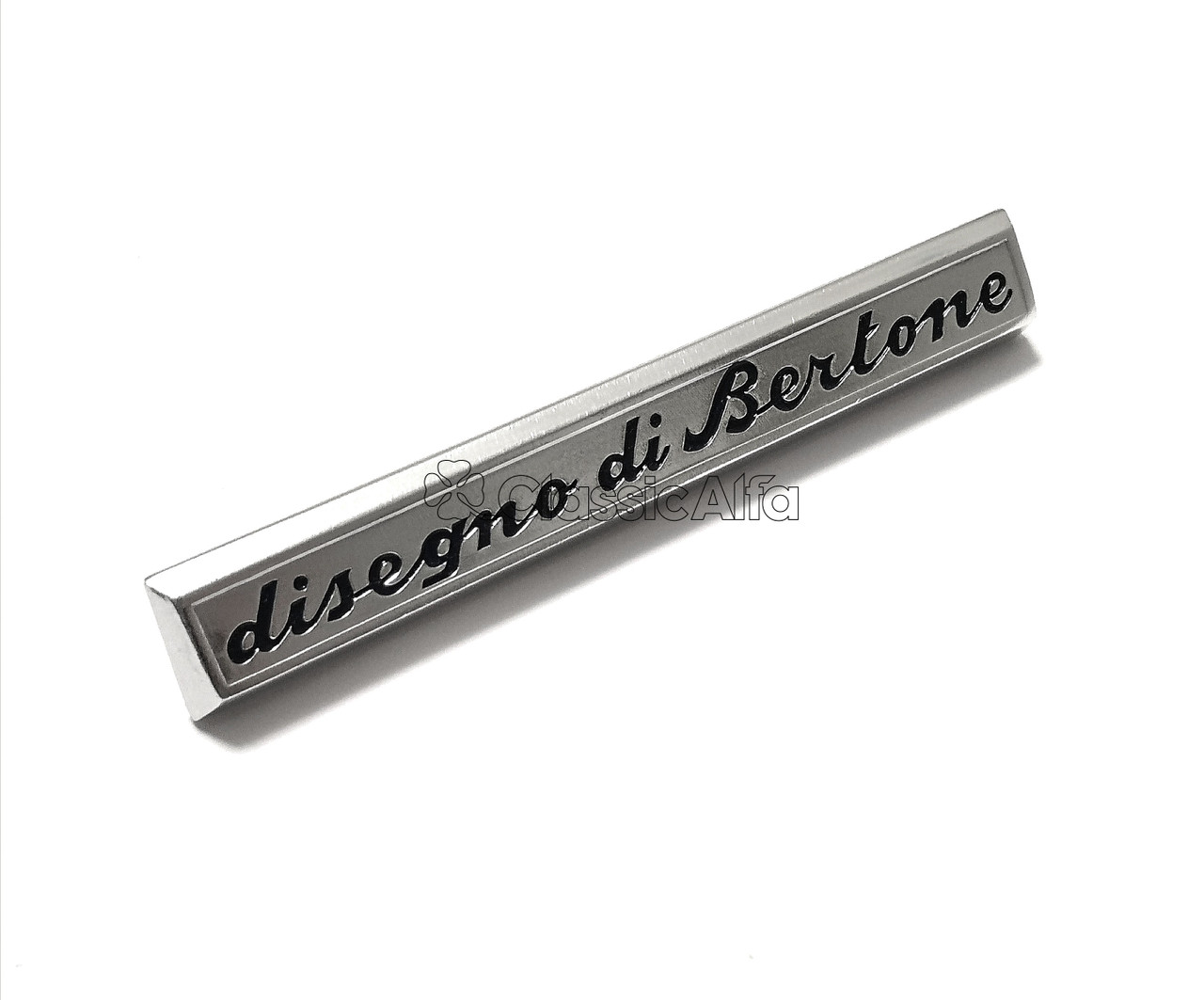 BG004 DISEGNO DI BERTONE SCRIPT BADGE - STEP-FRONT CARS