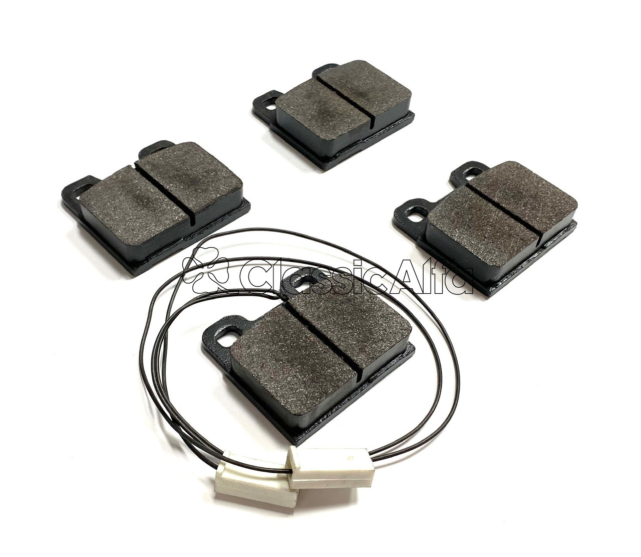 D0172 REAR BRAKE PADS WITH WEAR INDICATOR 116 & 75, 4CYL Classic Alfa
