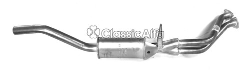 EX006 FRONT EXHAUST SECTION - GT/GTVs 1971 ONWARDS EX006 FRONT EXHAUST SECTION - GT/GTVs 1971 ONWARDS