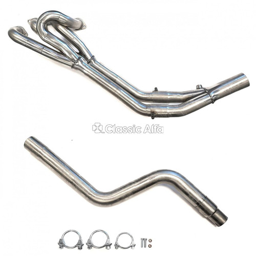 Stainless Steel Manifold Pipe Exhaust Manifold 90 Degree 44mm 1.75 Outer  Diameter : : Automotive