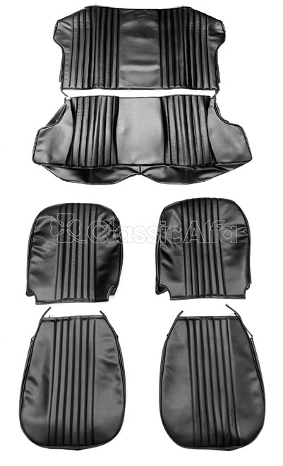 IN010 GT JUNIOR 1969-72 SET SEAT COVERS - BLACK IN010 GT JUNIOR 1969-72 SET SEAT COVERS - BLACK