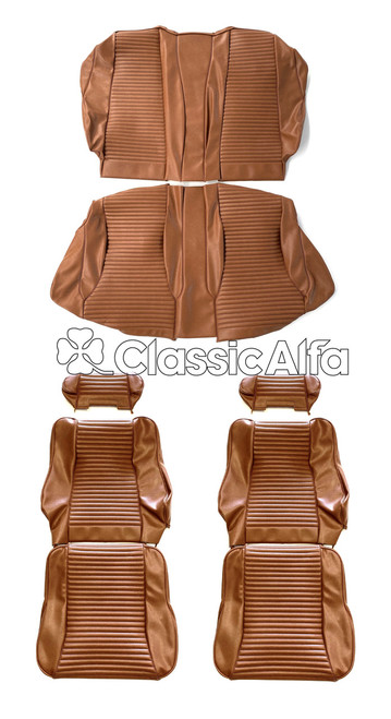 IN033 FULL SET SEAT COVERS 2000 GTV & GT JUNIOR 1972-77  - BROWN IN033 FULL SET SEAT COVERS 2000 GTV & GT JUNIOR 1972-77  - BROWN
