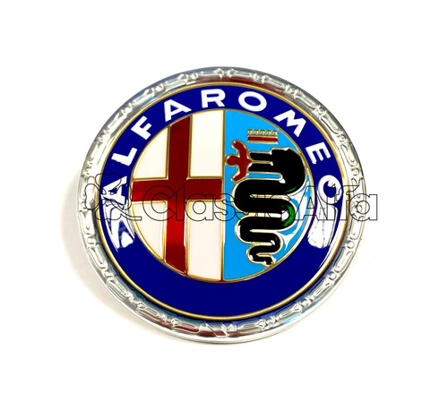 BG002 ALFA NON-MILANO PLASTIC BADGE BG002 ALFA NON-MILANO PLASTIC BADGE