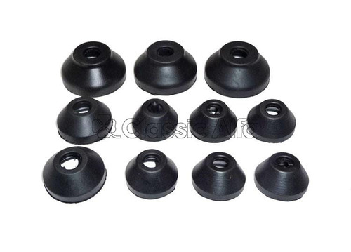 750-099 SET OF BALL JOINT/TRACK ROD END DUST COVERS - ALL 750/101 CARS 750-099 SET OF BALL JOINT/TRACK ROD END DUST COVERS - ALL 750/101 CARS