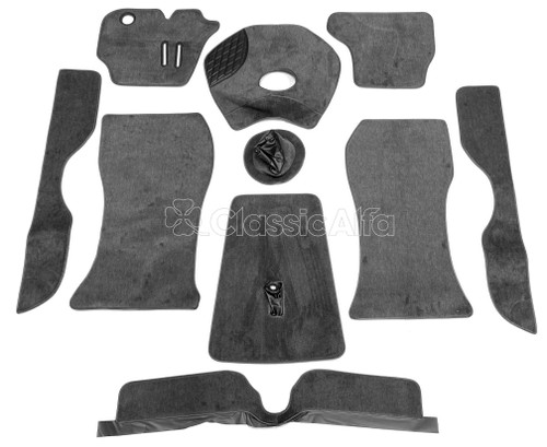 IN240 SPRINT GT/GTV CARPET TO 1968 - LEFT HAND DRIVE - STANDING PEDALS IN240 SPRINT GT/GTV CARPET TO 1968 - LEFT HAND DRIVE - STANDING PEDALS