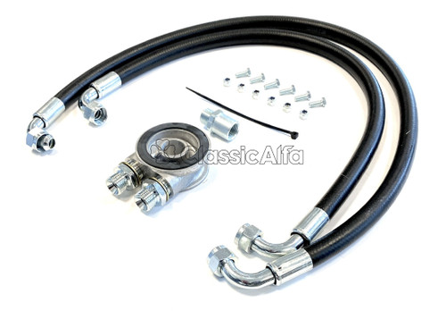 EN573 OIL COOLER SANDWICH PLATE KIT - POST '72 CARS (RUBBER HOSES) EN573 OIL COOLER SANDWICH PLATE KIT - POST '72 CARS (RUBBER HOSES)