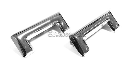 750-429 CHROME DOOR POCKET TAB TRIM CLIPS - PAIR 750-429 CHROME DOOR POCKET TAB TRIM CLIPS - PAIR