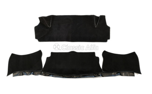 IN151/1 BLACK REAR CARPET SECTION - SPIDERS 1989-93 IN151/1 BLACK REAR CARPET SECTION - SPIDERS 1989-93