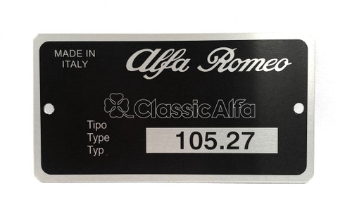 BG061 TYPE PLATE 105.27  BG061 TYPE PLATE 105.27