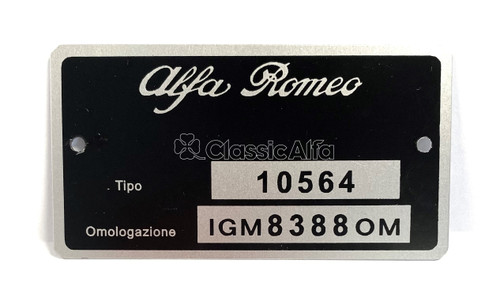 MN096 MONTREAL TYPE PLATE 105.64 MN096 MONTREAL TYPE PLATE 105.64