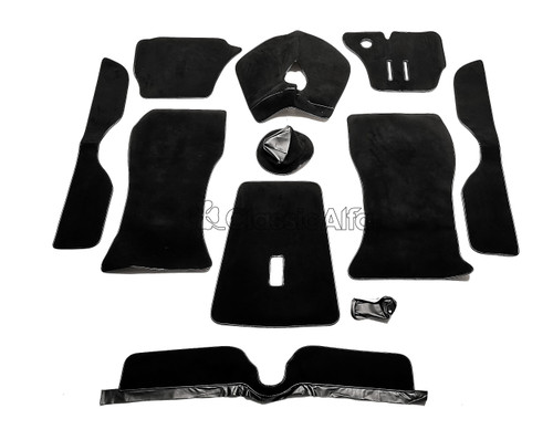 IN056/1B SPRINT GT/GTV CARPET SET - BLACK - RHD IN056/1B SPRINT GT/GTV CARPET SET - BLACK - RHD