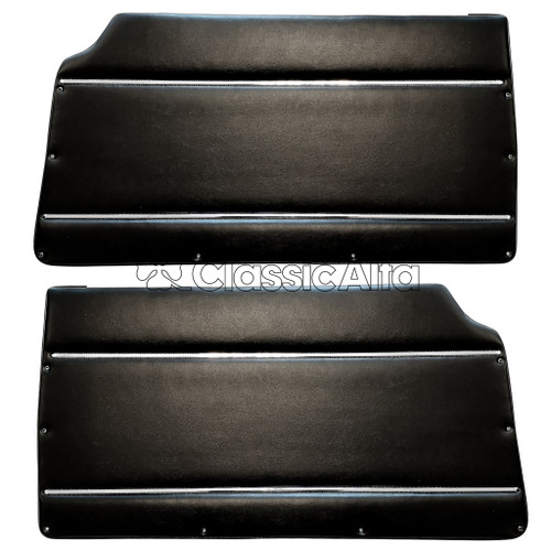 IN036 SPRINT GT/GTV/GT JUNIOR/1750 MK 1 INNER DOOR TRIM PANELS - BLACK - PAIR IN036 SPRINT GT/GTV/GT JUNIOR/1750 MK 1 INNER DOOR TRIM PANELS - BLACK - PAIR