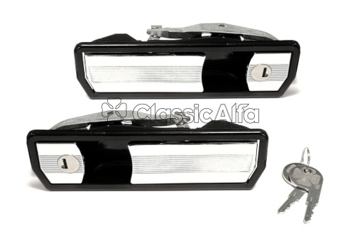 MN098 MONTREAL, ALFETTA OUTER DOOR HANDLES - PAIR MN098 MONTREAL, ALFETTA OUTER DOOR HANDLES - PAIR