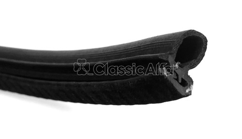 RB136 GIULIA/BERLINA FRONT DOOR RUBBER SEAL VELOUR RB136 GIULIA/BERLINA FRONT DOOR RUBBER SEAL VELOUR