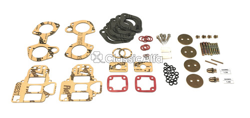 FL108 FULL CARBURETTOR REBUILD KIT - WEBER 40 DCOE FL108 FULL CARBURETTOR REBUILD KIT - WEBER 40 DCOE
