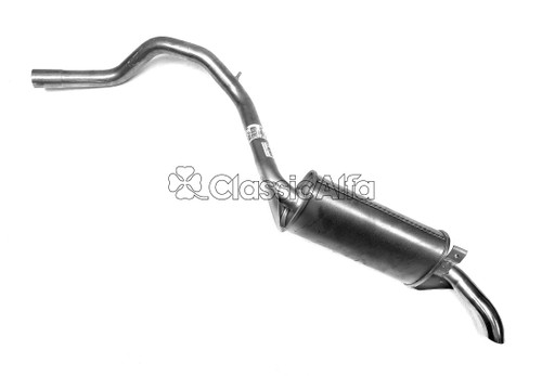 D0284 EXHAUST REAR SILENCER 116 GT 4CYL D0284 EXHAUST REAR SILENCER 116 GT 4CYL