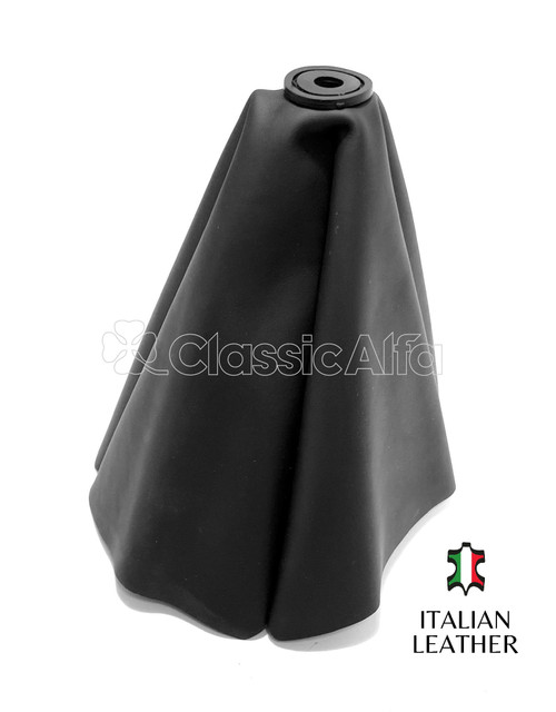 IN324 LEATHER GEAR LEVER GAITER ROUNDTAIL SPIDER - BLACK 5 ROW IN324 LEATHER GEAR LEVER GAITER ROUNDTAIL SPIDER - BLACK 5 ROW