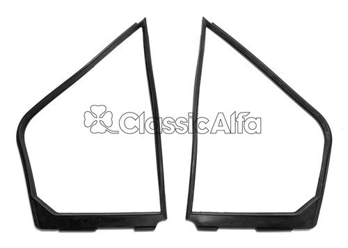 D0474 PAIR REAR QUARTERLIGHT SEAL ALFETTA SALOON  D0474 PAIR REAR QUARTERLIGHT SEAL ALFETTA SALOON