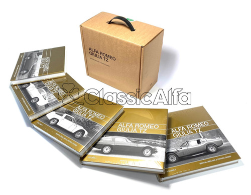 AC628 ALFA ROMEO GIULIA TZ 5 BOOK COLLECTION AC628 ALFA ROMEO GIULIA TZ 5 BOOK COLLECTION