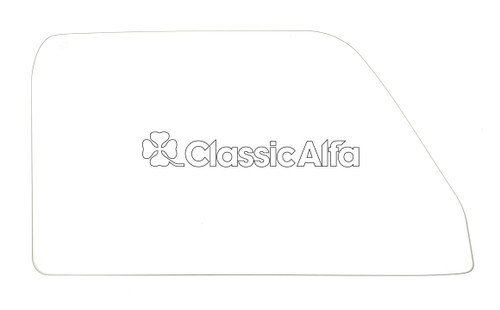 GL040 REAR DOOR GLASS LEFT GIULIA CLEAR GL040 REAR DOOR GLASS LEFT GIULIA CLEAR