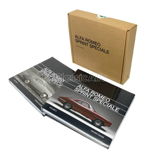 AC630 ALFA ROMEO SPRINT SPECIALE - 2 BOOK SET AC630 ALFA ROMEO SPRINT SPECIALE - 2 BOOK SET