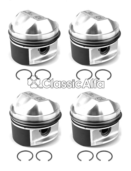EN513 SET FORGED RACE PISTONS  84.5mm  EN513 SET FORGED RACE PISTONS  84.5mm