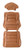 IN022 FRONT SEAT COVER 1750 GTV MK 2   - CINGHIALE  BROWN IN022 FRONT SEAT COVER 1750 GTV MK 2   - CINGHIALE  BROWN