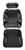 IN026 FRONT SEAT COVER 2000 GTV & GT JUNIOR 1972-77 - BLACK