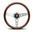 AC058 MOMO INDY HERITAGE WOOD STEERING WHEEL - BRUSHED ALLOY SPOKES AC058 MOMO INDY HERITAGE WOOD STEERING WHEEL - BRUSHED ALLOY SPOKES