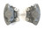BR024 PAIR OF ALUMINIUM DUNLOP FRONT CALIPERS BR024 PAIR OF ALUMINIUM DUNLOP FRONT CALIPERS
